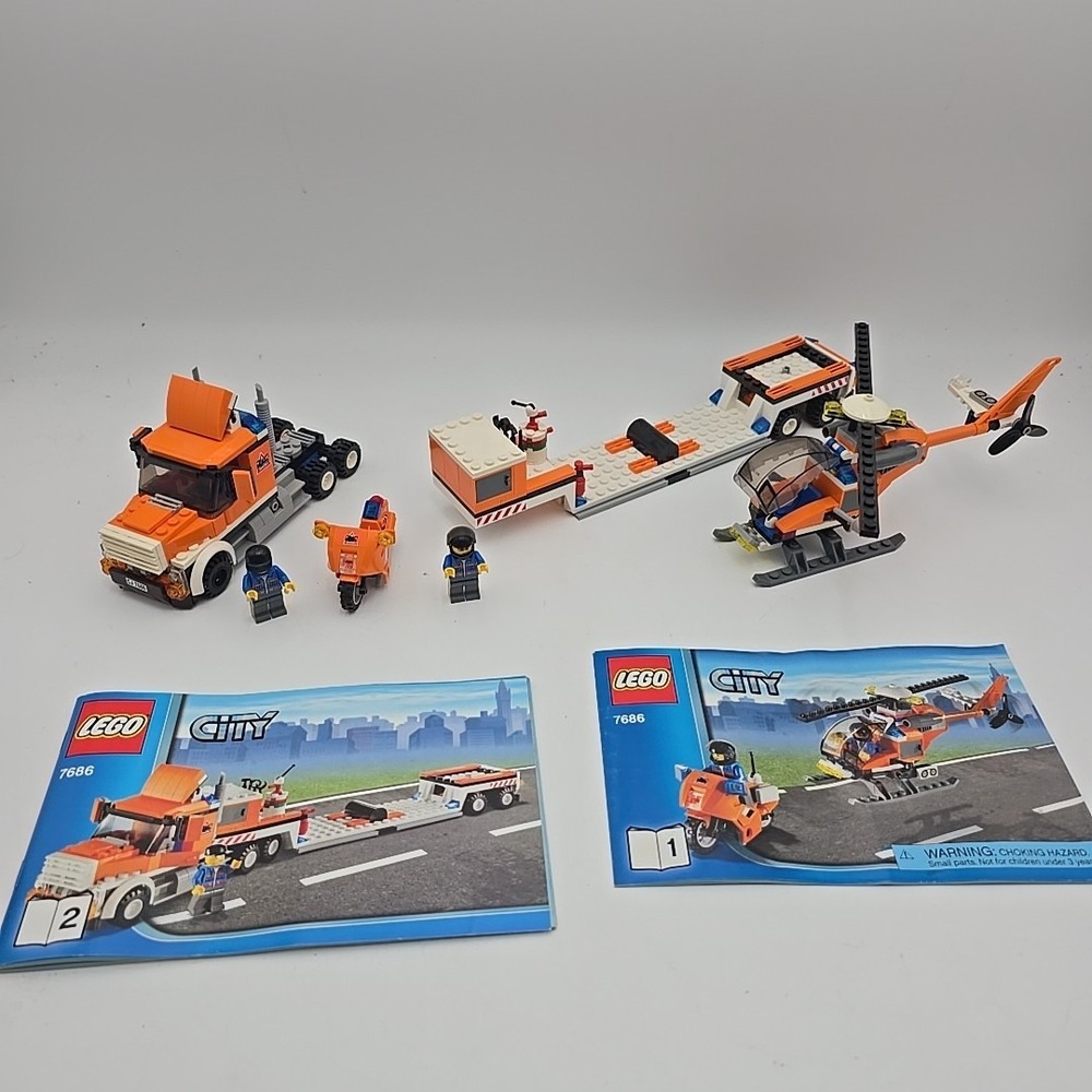 Lego City Transportation Helicopter Transporter (7686)